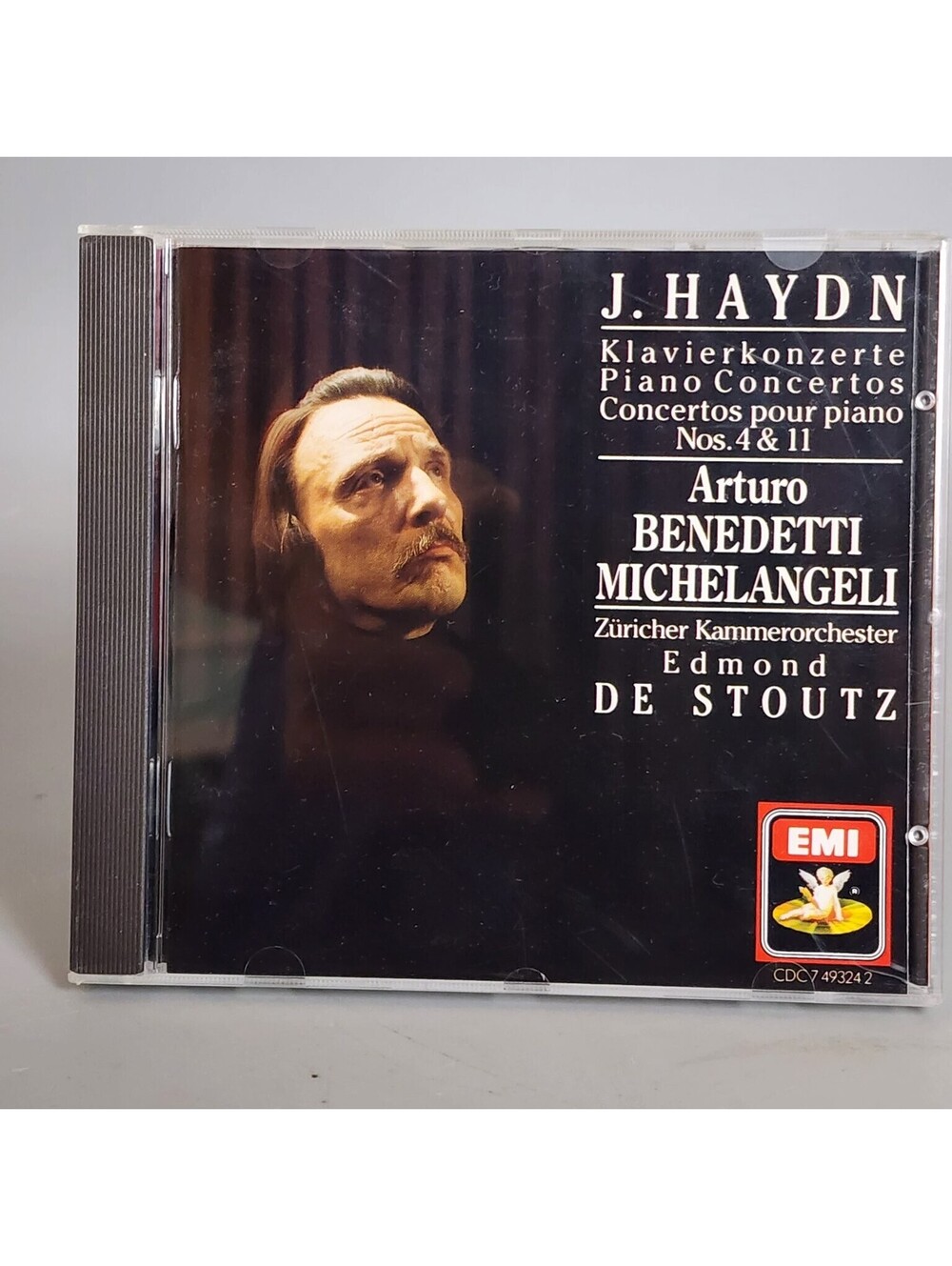 J. Haydn Piano Concertos Nos. 4 & 11 CD Arturo Benedetti Michelangeli EMI